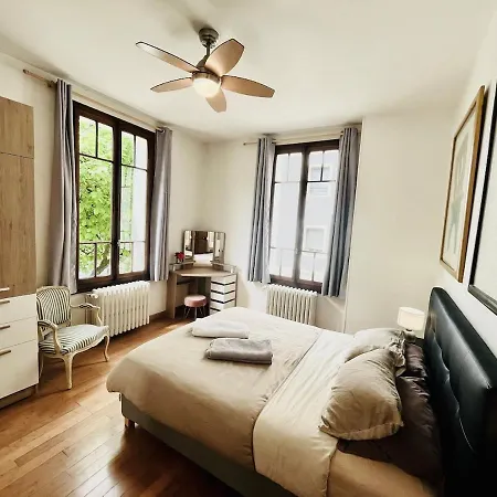 Relaxing 2br With Private Garden, Near The Center Annecy